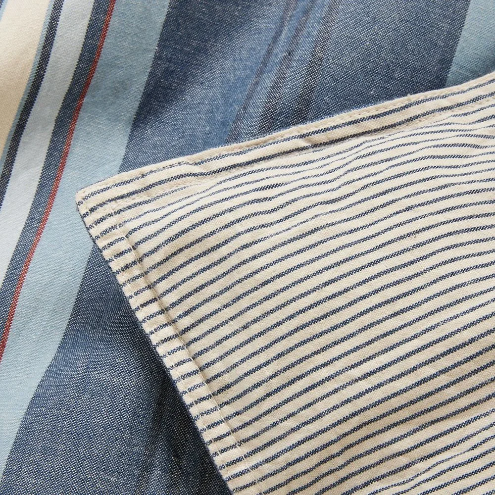 Lauren Ralph Lauren Gavin Stripe Full/Queen Comforter Set + 2 Euro Shams